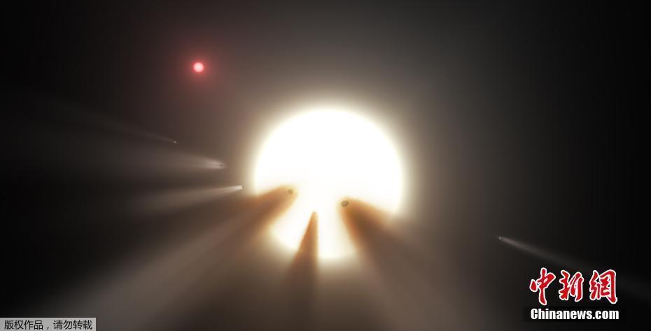 美宇航局公布“最神秘恒星”照 亮度变化或源于尘埃遮挡