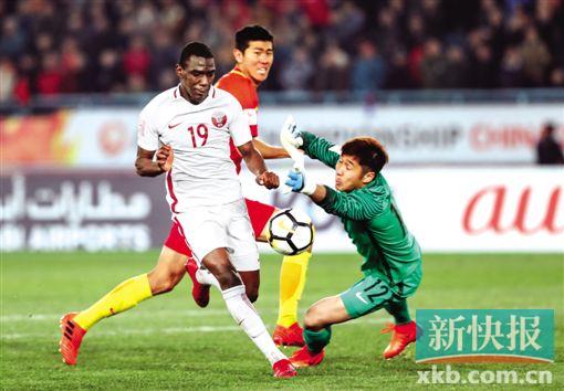 中国1∶2卡塔尔排名小组第三 结束U23亚洲杯