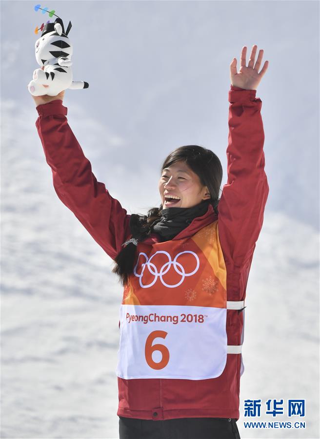 （冬奥会）（6）单板滑雪——女子U型场地：刘佳宇获得银牌