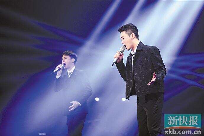 张英席赵越展现"绝地男高音"