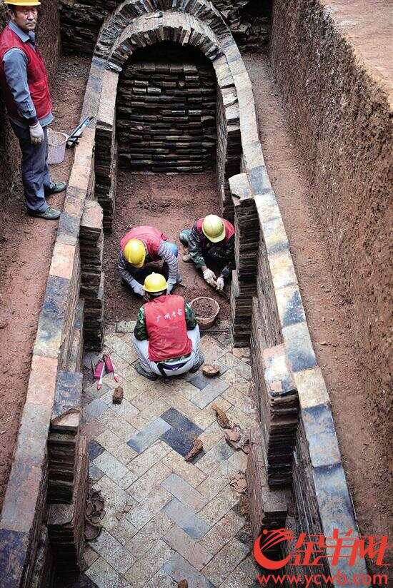 广州横枝岗再发掘近60座古墓葬 时代从汉至清代