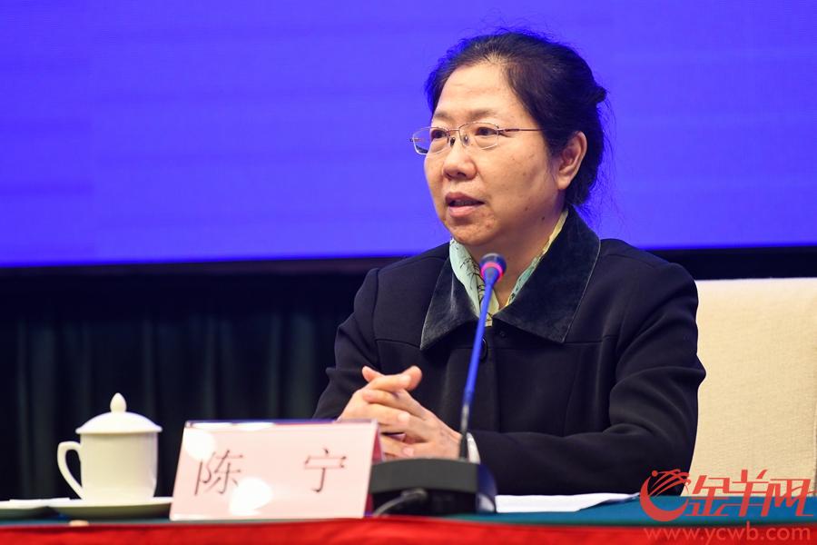 广东省第二中医院肺病科主任陈宁 羊城晚报全媒体记者 梁喻 宋金峪 摄