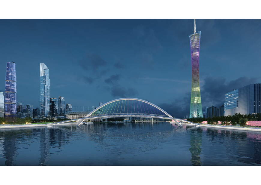海心桥广州虹广州首座珠江两岸人行桥叫什么名字好快来投上你的一票