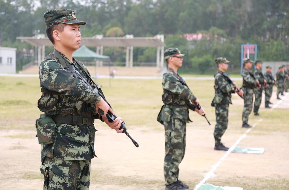 河南武警机动部队图片