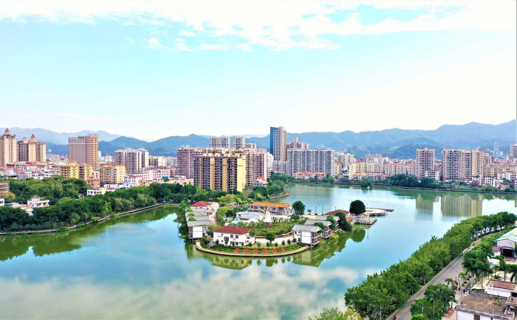 肇庆德庆文明城市环境美